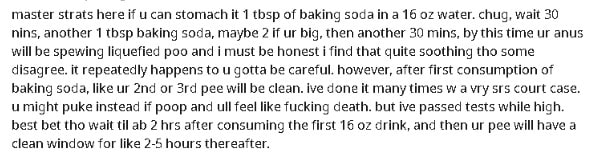 baking soda cleanse